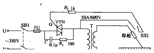 微動(dòng)開(kāi)關(guān)在焊機(jī)焊槍使用的電路及作用講解